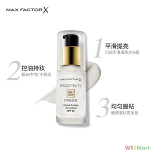 蜜丝佛陀（Max Factor）无暇持妆隔离霜 30ml SPF20（彩妆 妆前乳 防晒 裸妆 控油 持久）