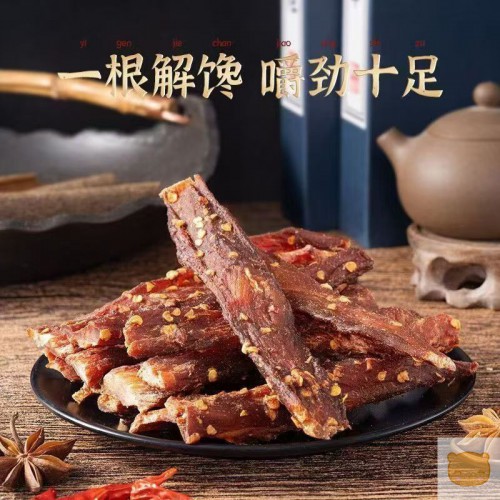 【疯抢】风干鸡胸肉干条非牛肉干味即食高蛋白鸡肉干耐嚼休闲零食